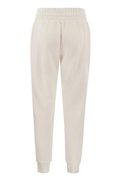 Shop Colmar Girly - Cotton And Modal Tracksuit Trousers In White