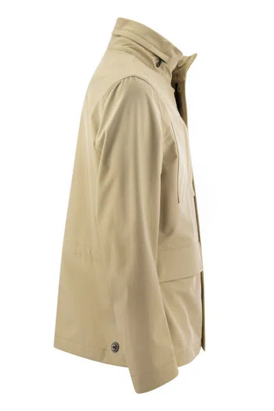 Shop Colmar New Futurity - Saharan Jacket In Technical Fabric In Beige