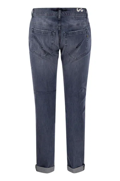 Shop Dondup George - Five Pocket Jeans In Blue