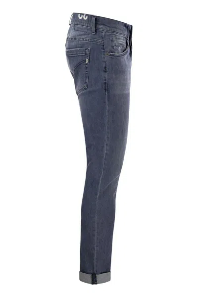 Shop Dondup George - Five Pocket Jeans In Blue