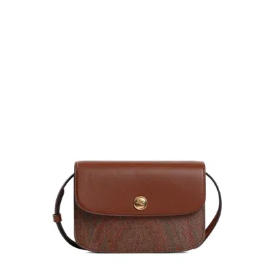 Shop Etro Essential Small Bag In M0021