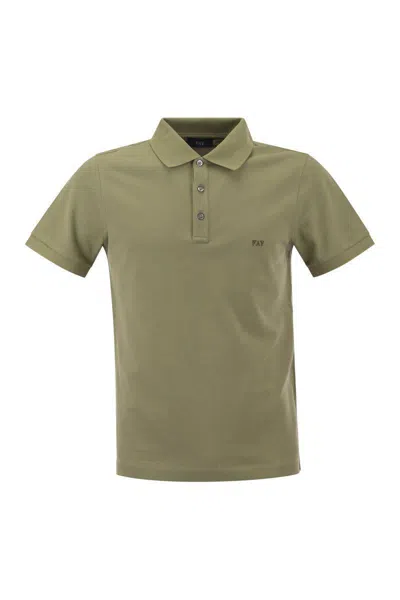 Shop Fay Stretch Polo In Green