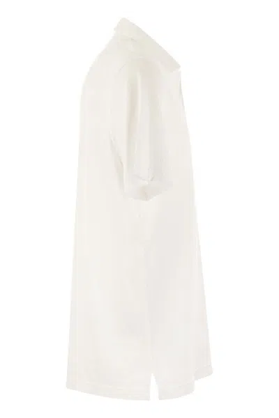 Fedeli Cotton Sweaters In White