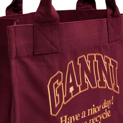 Shop Ganni Tote Bag  In 450