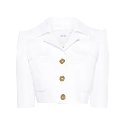 Shop Patou Jackets In White