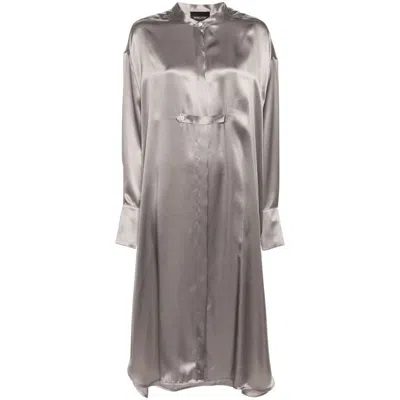 Shop Simonetta Ravizza Dresses In Grey