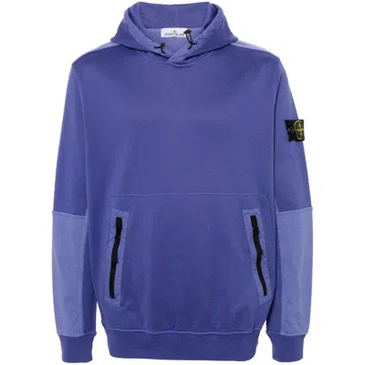 Shop Stone Island Sweatshirts In Purple