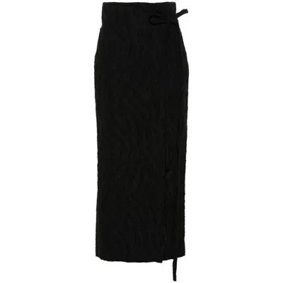 Shop Tela Skirts In Black