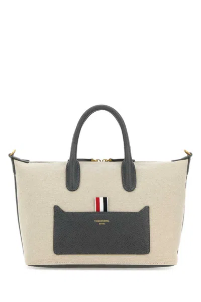 Shop Thom Browne Handbags. In Beige O Tan