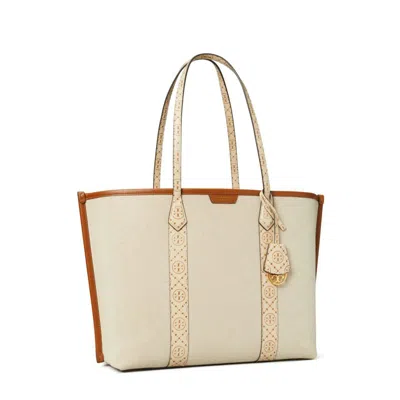 Shop Tory Burch Triple Compartment Tote In 122