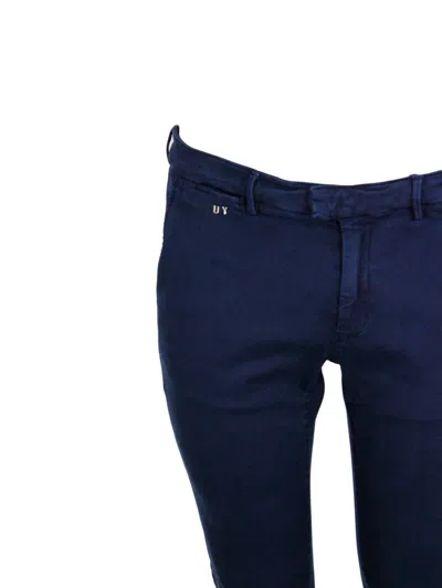 Shop Tramarossa Trousers In Dark Blu