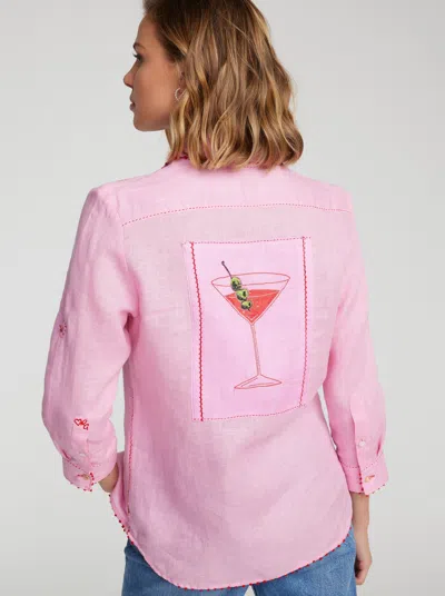 Shop Robert Graham Hadley Shirt In Pink