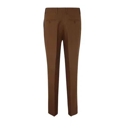 Shop Etro Brown Pants In M9219