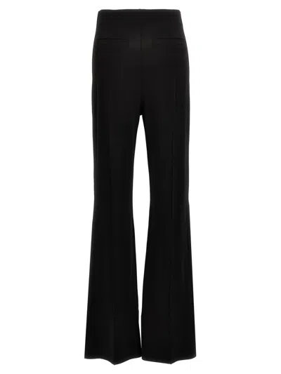 Shop Jacquemus 'apollo' Trousers In Black