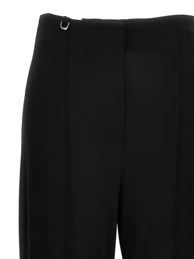 Shop Jacquemus 'apollo' Trousers In Black