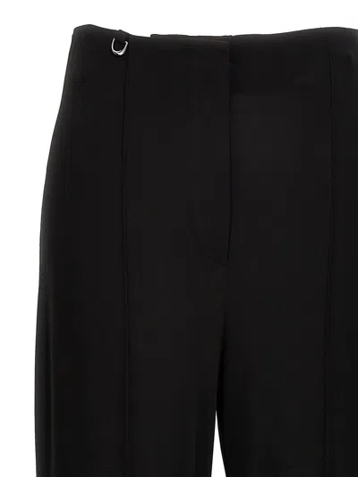 Jacquemus Black Les Sculptures 'le Pantalon Apollo' Trousers In Black