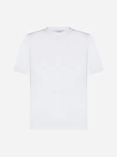 Shop D4.0 Cotton T-shirt In White