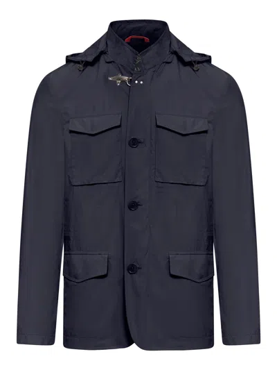 Shop Fay Archive Urban Jacket In Blue