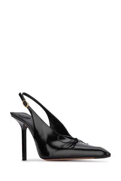 Shop Jacquemus Heeled Shoes In Black