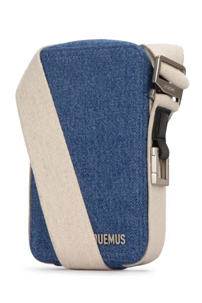 Shop Jacquemus Shoulder Bags In Blue