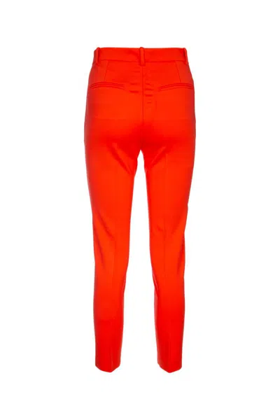 Shop Pinko Pants In Orange