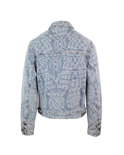 Shop Daily Paper Jacket In Sky Blue