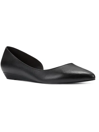 Shop Nine West 7 Saige Womens Textured Cut-out D'orsay In Black