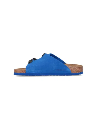 Shop Birkenstock Sandals In Blue