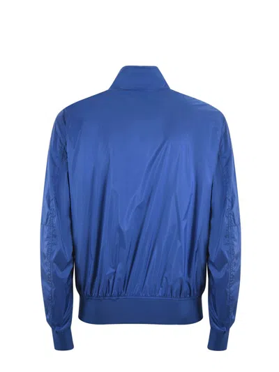 Shop Blauer Usa Coats In Blu Cobalto