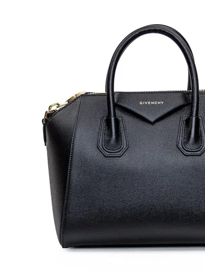 Shop Givenchy Small Antigona Bag In Black