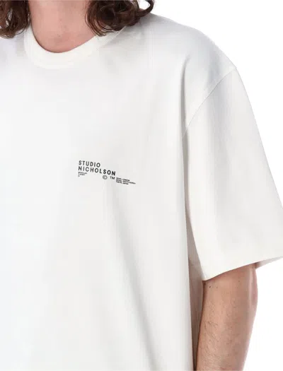 Shop Studio Nicholson Module T-shirt In White