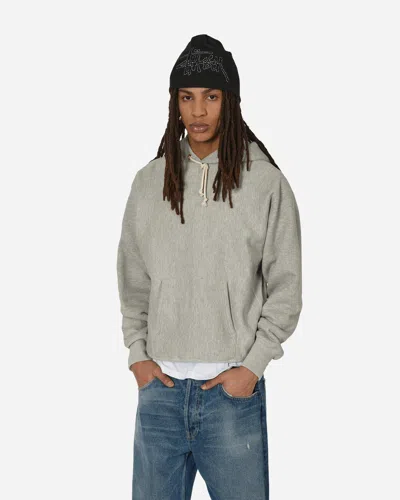 Shop Champion Made In Japan Hooded Sweatshirt Silver Gray In Grey