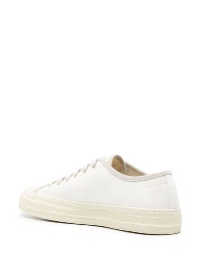 Shop Common Projects Tournament Canvas Sneakers In White