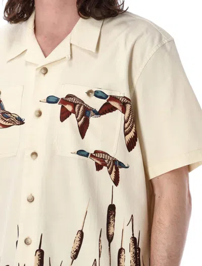 Shop Filson Rustic Short Sleeve Camp Shirt In Natural