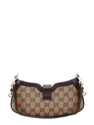 Shop Gucci Moon Side In Brown