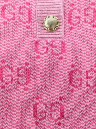 Shop Gucci Polo Shirt In Pink