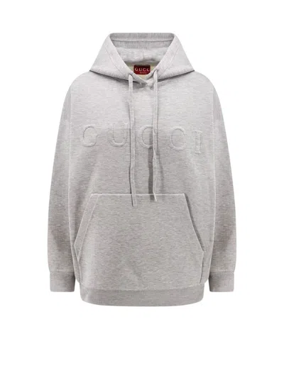 Shop Gucci Sweatshirt In Grey