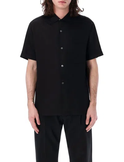 Shop Maison Margiela C Bowling Shirt In Black