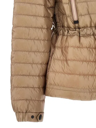 Shop Moncler Quilts In Camel