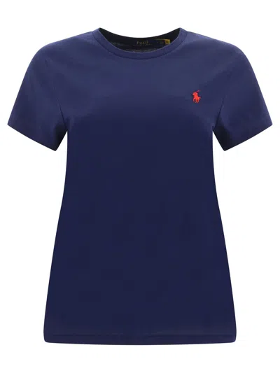 Shop Polo Ralph Lauren "pony" T-shirt In Blue