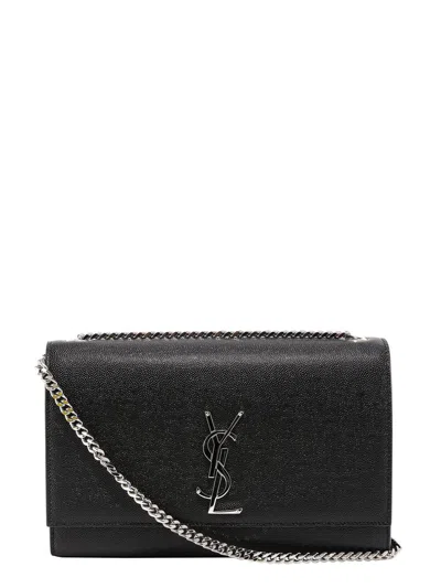 Shop Saint Laurent Kate In Black