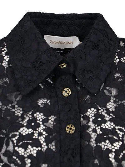 Shop Zimmermann Shirts In Black