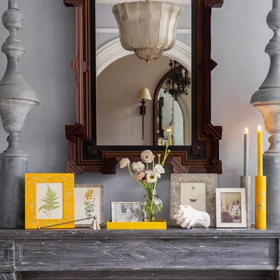Addison Ross Ltd Uk Yellow Led Candles - Set Of 2