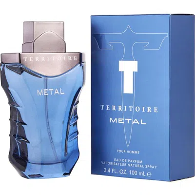 Shop Yzy Perfume 358300 3.4 oz Men Territoire Metal Eau De Parfum Spray