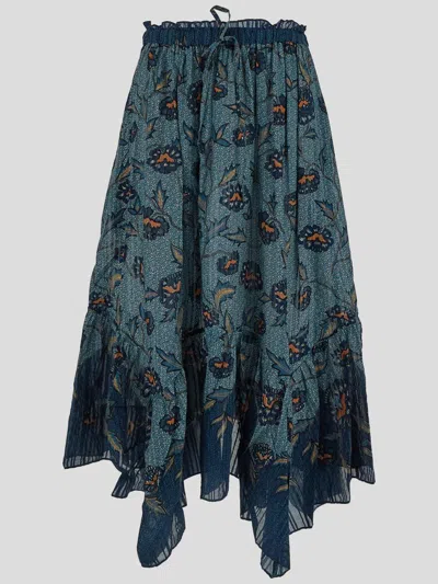 Shop Ulla Johnson Skirts In Cornflower
