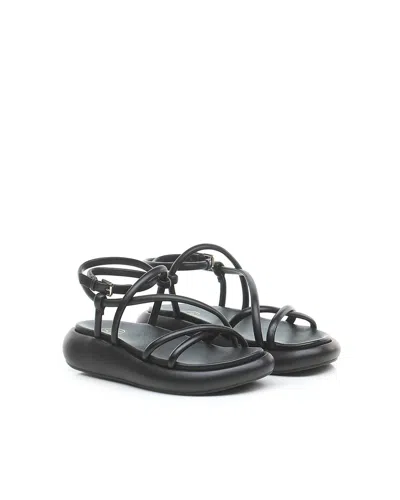Shop Ash Sandals In Black