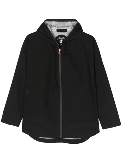 Shop Save The Duck Jacket With Patch In Black