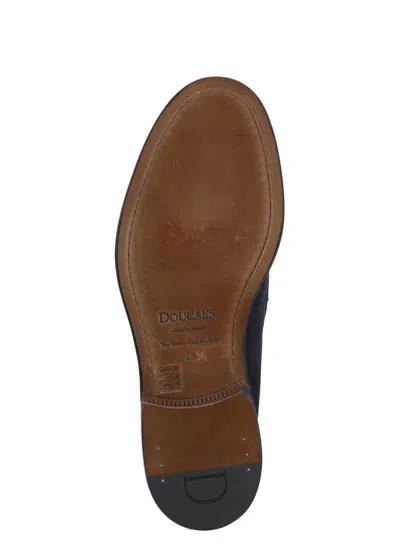 Shop Doucal's Flat Shoes Blue