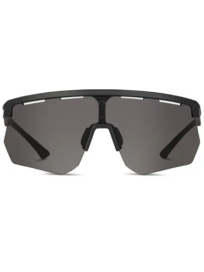 Shop Face Hide Raider Mask-style Glasses In Black