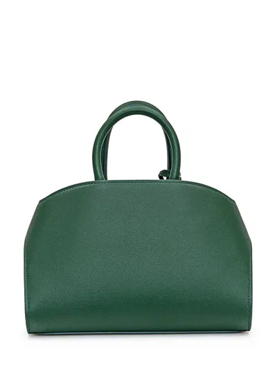 Shop Ferragamo Hug Mini Bag In Green